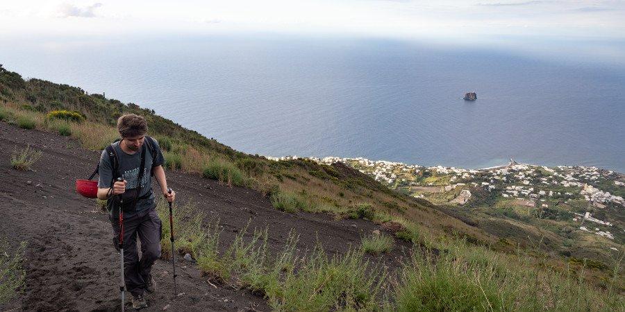 Stromboli: trekking sulle pendici del vulcano